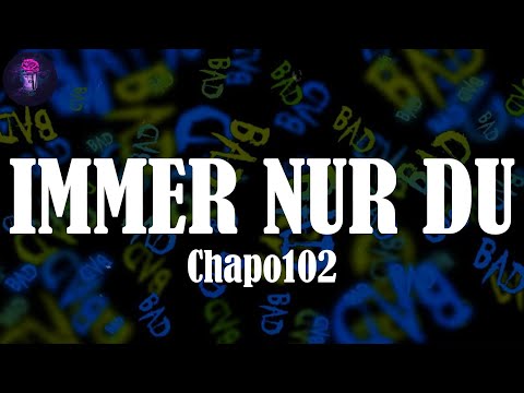 IMMER NUR DU (Lyrics) - Chapo102 | Neben dir bin ich allein