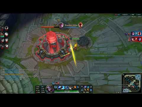 Intense 4v5 Backdoor- Yasuo | League of Legends