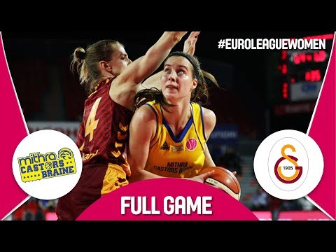 Castors Braine (BEL) v Galatasaray (TUR) - Full Game - EuroLeague Women 2017-18