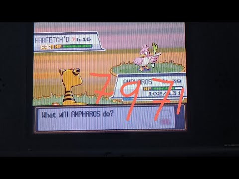 Live Shiny Farfetch'd in Pokemon Soulsilver