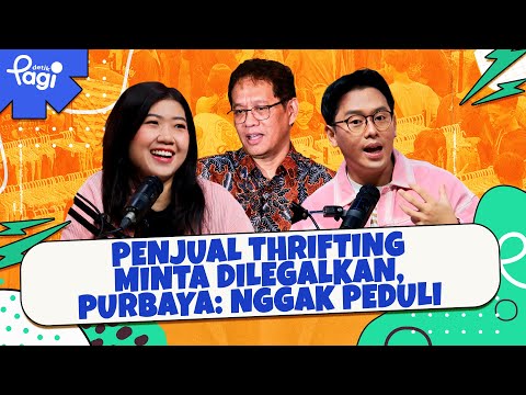 🔴 [LIVE] - detikPagi: Penjual Thrifting Minta Dilegalkan, Purbaya : Nggak Peduli