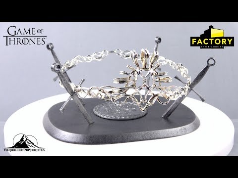 Factory Entertainment Game Of Thrones CROWN OF CERSEI LANNISTER Prop Replica Video Review