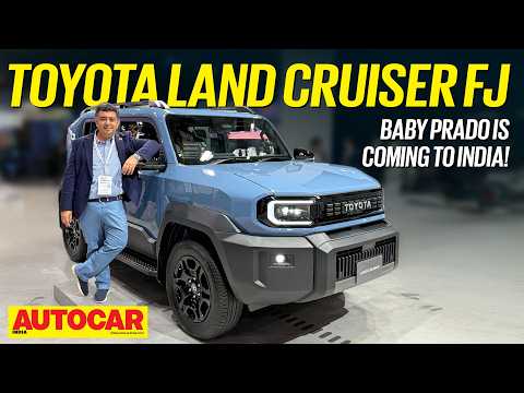 Toyota Land Cruiser FJ - Tough new SUV to rival the Scorpio | First Look | Autocar India