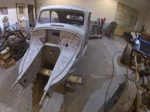 Citroen BL11 Traction Avant (1949) –  nadwozie po piaskowaniu | Odc. 2