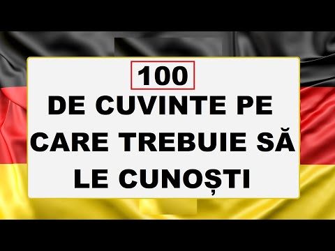 Learn German | 100 WORDS you need to know when learning German