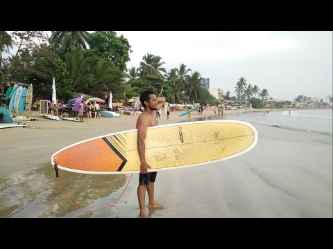 Dewata surfing | Best surf point for beginners in Sri Lanka | Day 01