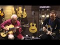 John Pisano and Mark Hadley - Eastman Guitar Booth NAMM 2012