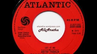 Aretha Franklin - Let It Be / My Song - 7&quot; UK - 1970