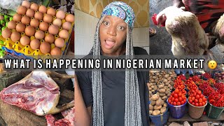 Settling down |Visiting a Nigerian Market after a long time |the inflation on food stuff is alarming