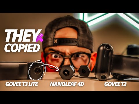 Govee T3 Lite VS Govee T2 - They Copied Nanoleaf 4D? Closer Look