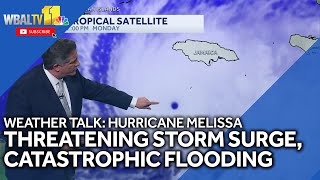 Weather Talk: Take a closer look at Hurricane Melissa