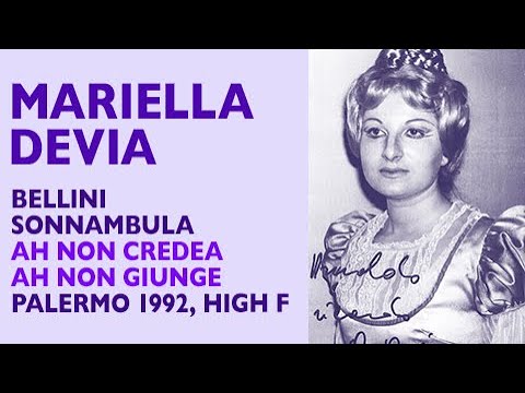Glass Shatterers! Mariella Devia - Bellini: LA SONNAMBULA, Final scene complete, Palermo 1992 High F