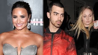 Demi Lovato REACTS To Joe Jonas' Engagement & Fans Freak Out