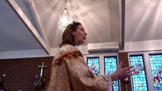preview picture of video '2014 12 28 Sermon by Rev. Mandy Brady at St. Francis Episcopal Church in Macon, Ga.'