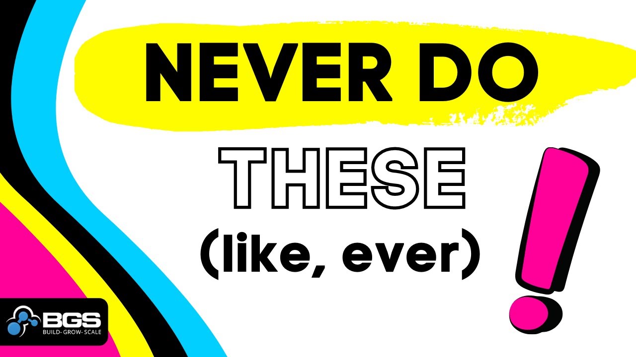 The 3 Things You Should NEVER Do On Your Ecommerce Category Pages!