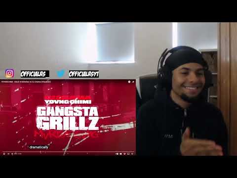 THIS SH*T RIGHT HERE! *UK REACTION* YOVNGCHIMI - Glock N Switches w/ DJ Drama (Visualizer)