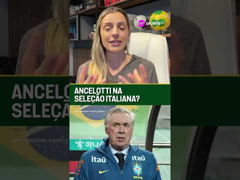 QUE HISTORIA É ESSA DE ANCELOTTI NA ITÁLIA? 🇮🇹👀 #shorts