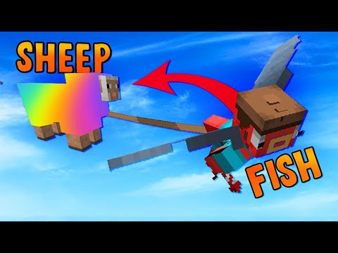 CRAZIEST FLYING SHEEP! (Craftnite #8)