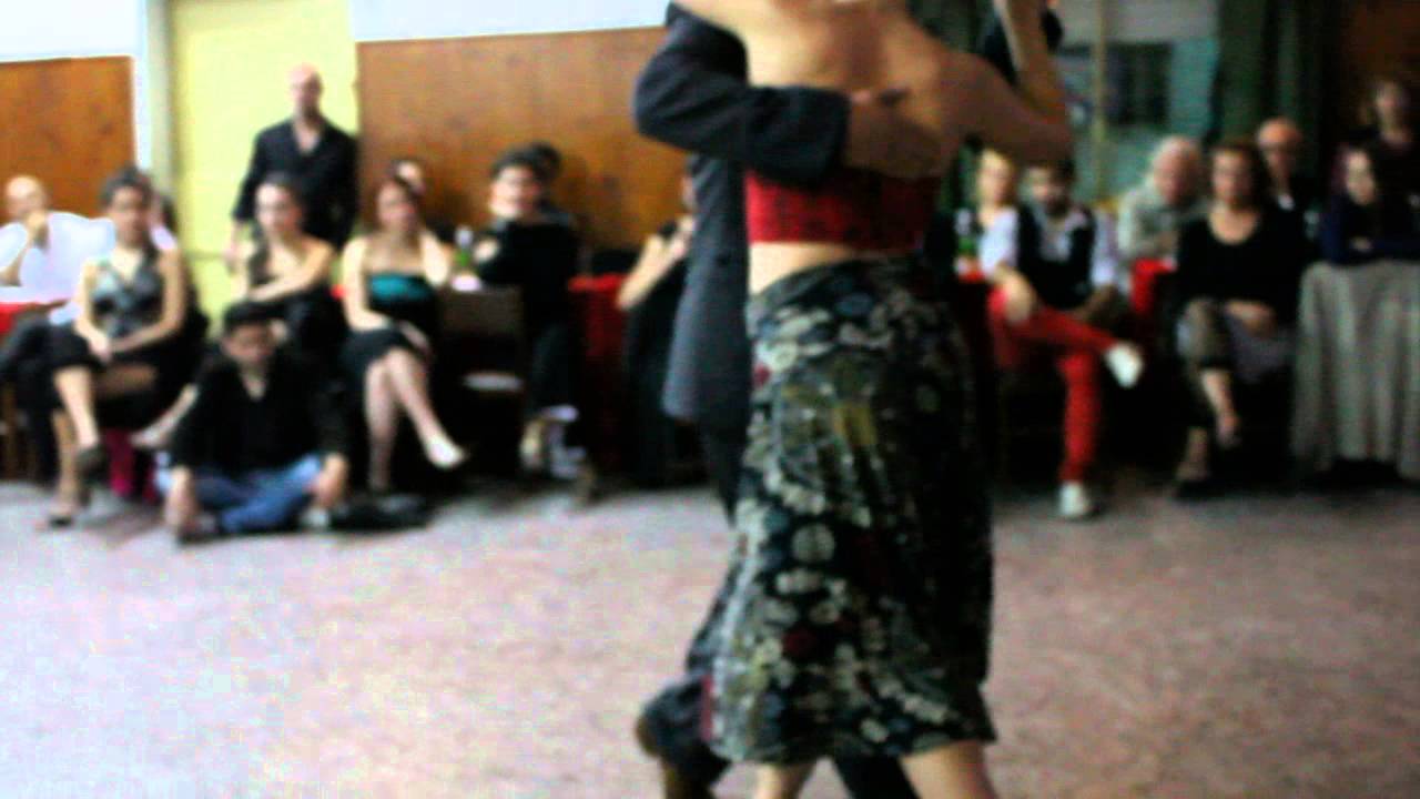 Natalia Fures y Marcelo "El Chino" Gutierrez en el Fraternidad