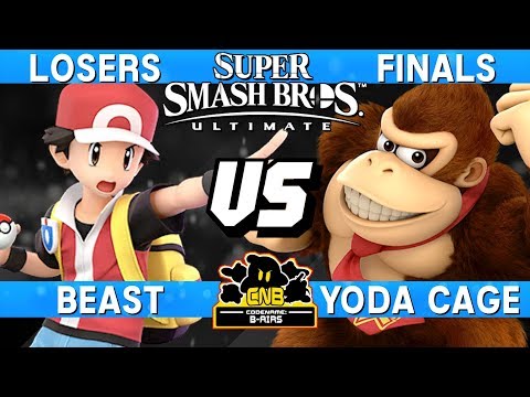 Smash Ultimate - Beast (PT) vs Yoda Cage (DK) - CNB 174 Losers Finals