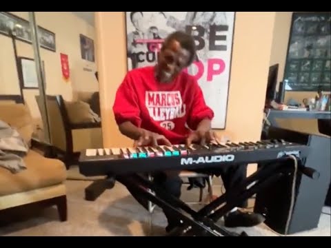 RIP Bernard Wright last recording session w/ Barry Johnson & Jaime Aff 4/13/22 New Jersey