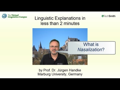 PHO_014 - Linguistic Micro-Lectures: Nasalization