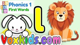 Download lagu 🌈 Learn Letter L - First Words for Kindergarten -  Phonics Letter of the Week |  🐰 VoxKids® mp3