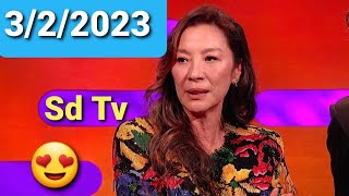 FULL Graham Norton Show 3/2/2023 Michelle Yeoh, Austin Butler, Jack Lowden, Ashley Banjo, Mimi Webb