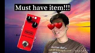 Video thumbnail for Do you need a compressor pedal? (MXR Dyna Comp Mini) by Strumwrite60