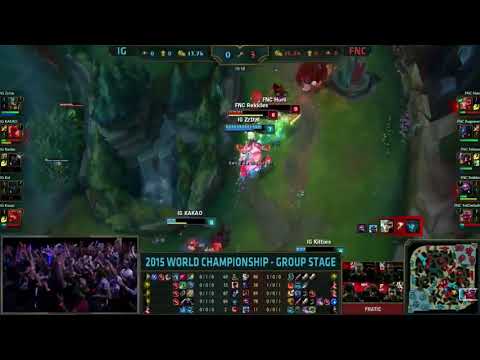 Quadrakill By Huni Riven. S5 World Championship IG vs FNC.