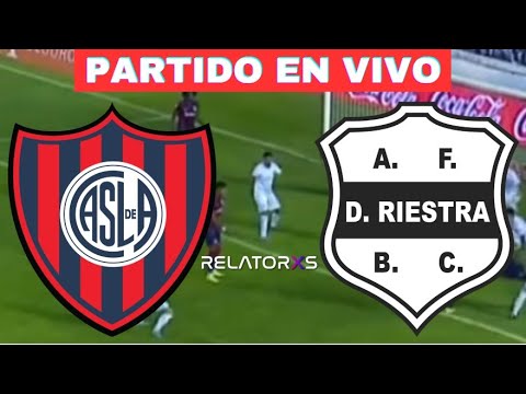 🔴 SAN LORENZO vs DEPORTIVO RIESTRA | TORNEO CLAUSURA | EN VIVO