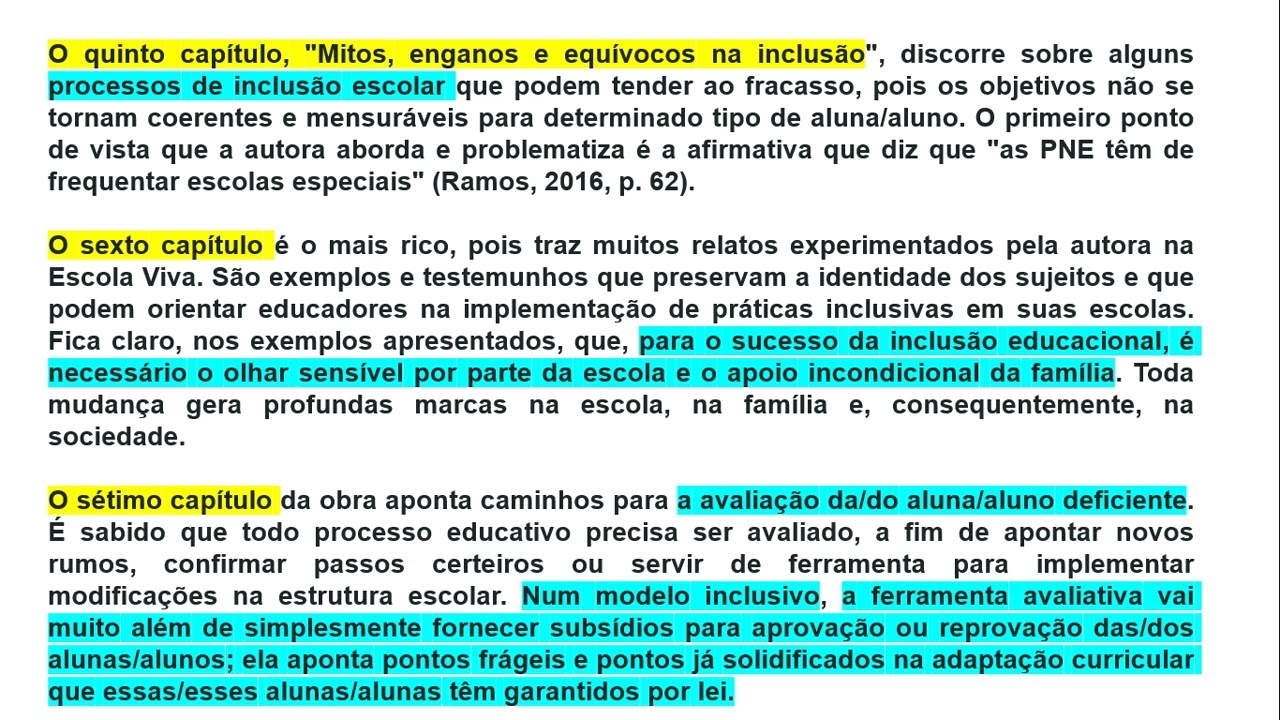 AUTHOR RAMOS INCLUSION IN PRACTICE