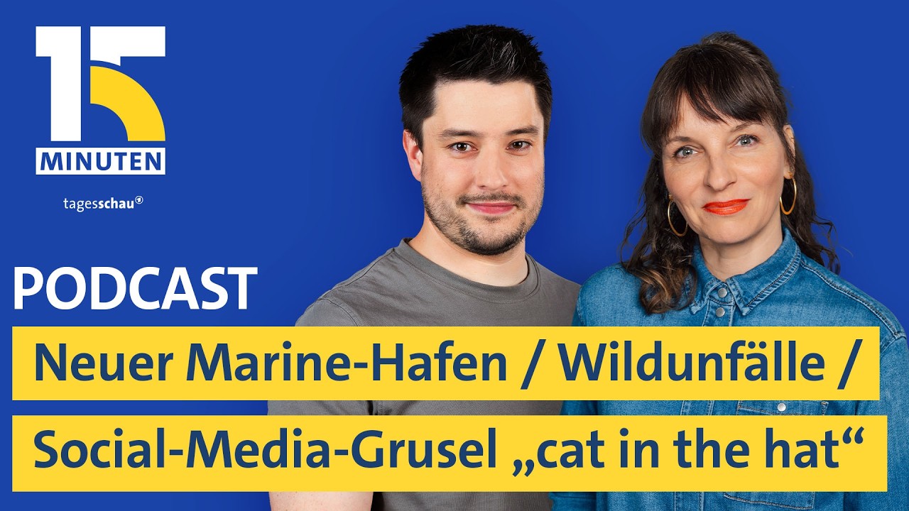 Neuer Marine-Hafen in Emden / Wildunfälle / Social-Media-Grusel "cat in the hat" I "15 Minuten"