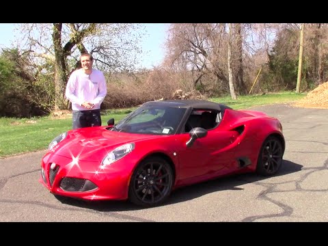 Doug Demuro Proves Alfa Romeo 4c Spider Is Useless As A
