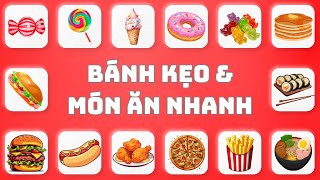 🍟 Teaching Children English: Candy & Fast Food Vocabulary 🍩 Oh Vui Kids 🍟