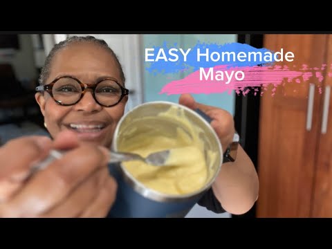 Easy Homemade Mayo for Seniors | 5-Minute Mayonnaise Recipe | Healthy, Budget-Friendly Kitchen Tip