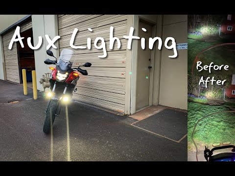 Auxiliary Lighting for the 2019 Honda CB500X | Oregon Motorcycle 2020