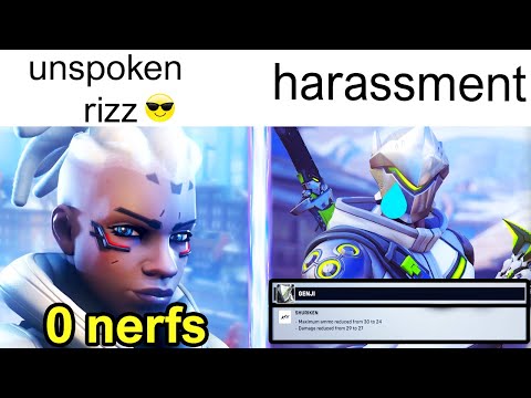 Overwatch 2's first balance patch and it's very sad...