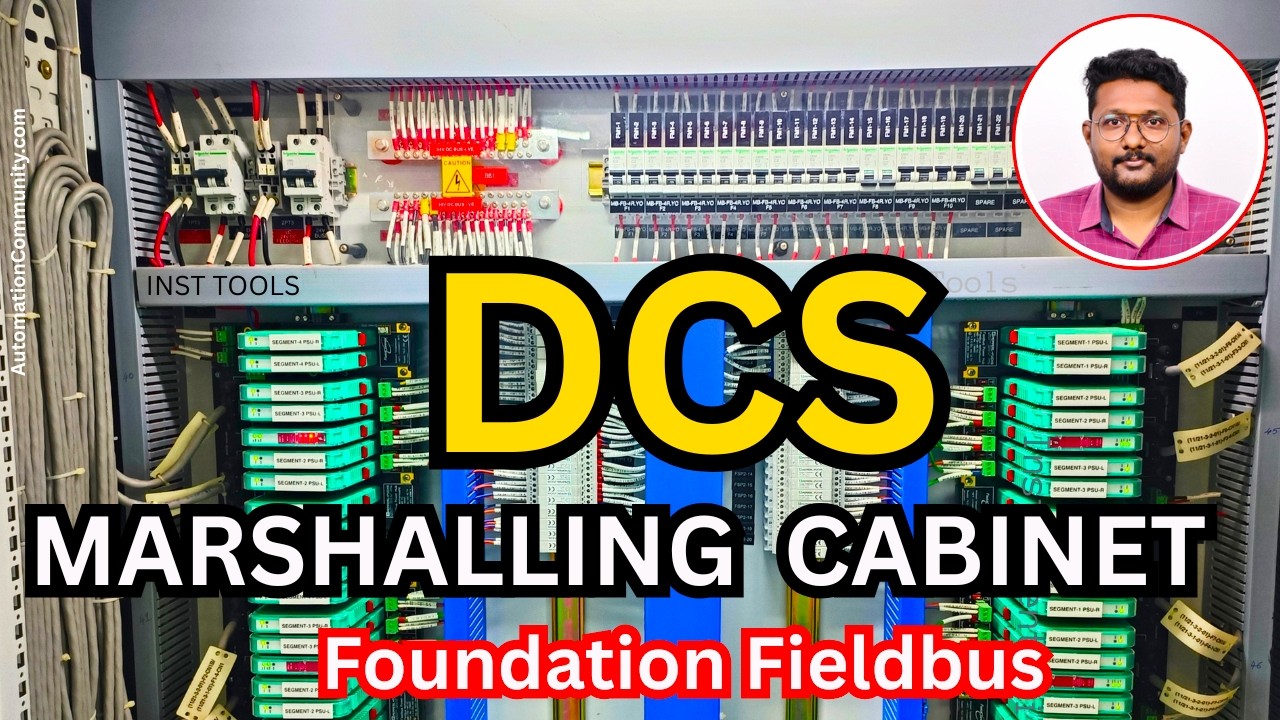 DCS Marshalling Cabinet Explained - Foundation Fieldbus Tutorials