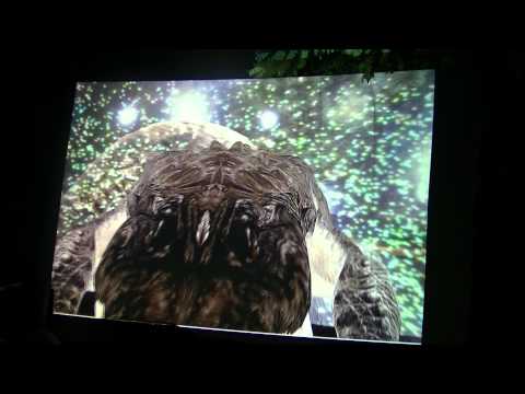 Main 2012 demoparty live footage - Demo competition - "Singularity Concept" by Akem & GLXBLT