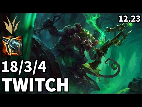 Twitch Jungle vs Sylas - EUW Master | Patch 12.23