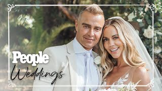 Inside Joey Lawrence &amp; Samantha Cope’s Intimate Outdoor Wedding | PEOPLE Weddings