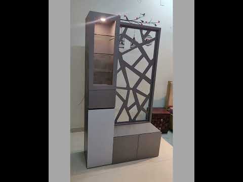Amaltas Living Room Wooden Partition - photo 2