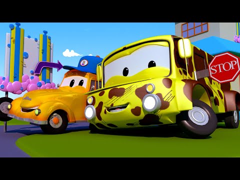 Bus Lily - Tomova Autopraonica u Auto Gradu 💧 Crtani sa kamionima za djecu