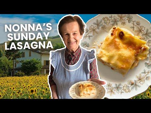 Learn How to Make Nonna Ernestina’s Traditional Lasagna | Pasta Grannies