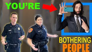 Since When is Vid Chatting in Public a Crime! *HILARIOUS*