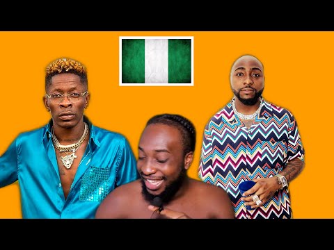 Nigerian 🇳🇬 React To Shatta Wale ft. Davido - Wine Your Waist (Audio Slide) 🇳🇬🇬🇭🔥🔥