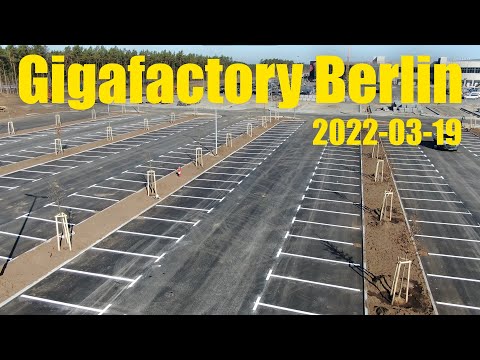 Giga Berlin | 2022-03-19 | Delivery Day Preparations