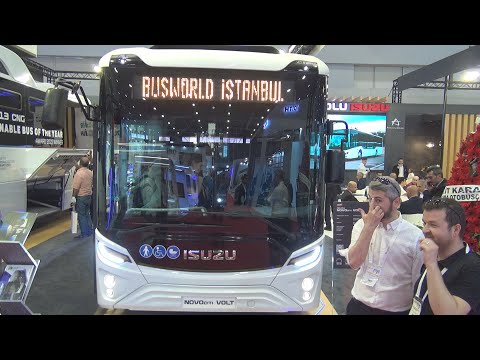 Isuzu Novociti Volt Electric City Bus (2022) Exterior and Interior
