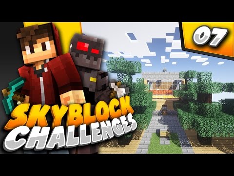 Minecraft: SkyBlock Challenges! Ep. 7 - Finishing Fast.. [w/ Kiingtong & Graser10]